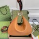 Gucci Attache Small Shoulder Bag in Orange Leather