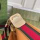 Gucci Attache Small Shoulder Bag in Orange Leather