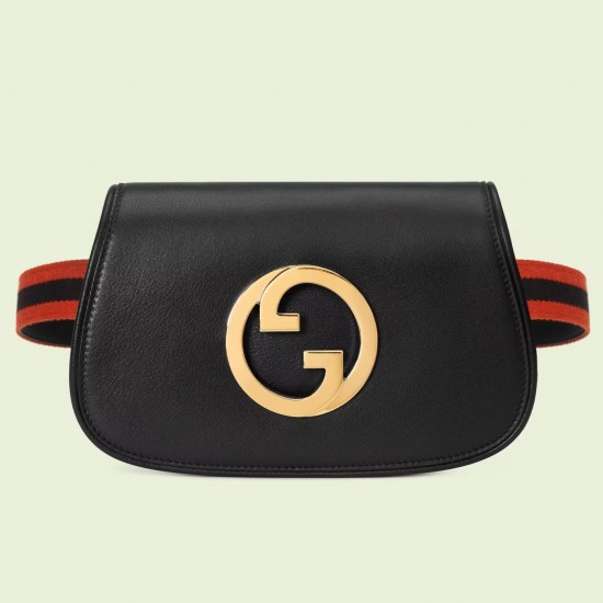 Gucci Blondie Belt Bag in Black Leather