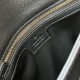 Gucci Blondie Medium Shoulder Bag in Black Calf Leather