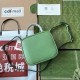 Gucci Blondie Mini Top Handle Bag in Light Green Leather