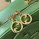 Gucci Blondie Mini Top Handle Bag in Light Green Leather