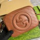 Gucci Blondie Small Camera Bag in Brown Calf Leather