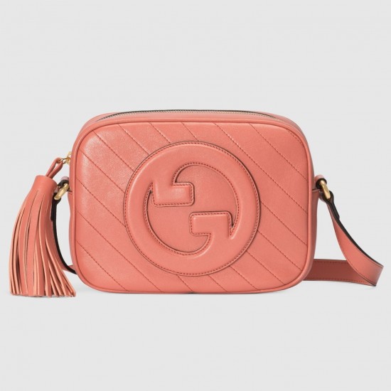 Gucci Blondie Small Camera Bag in Pink Calf Leather