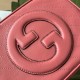 Gucci Blondie Small Camera Bag in Pink Calf Leather