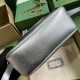 Gucci Blondie Small Camera Bag in Silver Metallic Leather