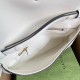 Gucci Blondie Small Shoulder Bag in White Calf Leather