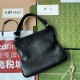 Gucci Blondie Small Tote Bag in Black Calfskin