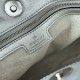 Gucci Blondie Small Tote Bag in Silver Metallic Leather