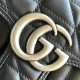 Gucci GG Marmont Mini Shoulder Bag in Black Matelasse Leather