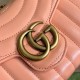 Gucci GG Marmont Mini Chain Bag in Round Matelasse Leather