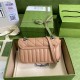 Gucci GG Marmont Mini Shoulder Bag in Beige Matelasse Leather