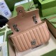 Gucci GG Marmont Mini Shoulder Bag in Beige Matelasse Leather