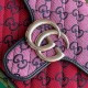 Gucci GG Marmont Small Shoulder Bag in Multicolor Canvas