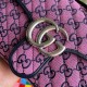 Gucci GG Marmont Small Shoulder Bag in Pink GG Canvas