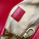 Gucci GG Marmont Super Mini Bag in Red Chevron Leather