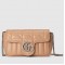 Gucci GG Marmont Super Mini Bag in Rose Beige Matelasse Leather