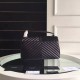 Saint Laurent Large Black College Shoulder Bag