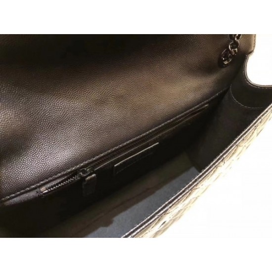 Saint Laurent Large Envelope All Black Bag