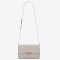 Saint Laurent Le Maillon Bag In White Calfskin