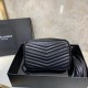 Saint Laurent Lou Mini All Black Bag