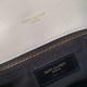 Saint Laurent Loulou Puffer Medium Bag In Ivory Lambskin