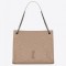 Saint Laurent Medium Niki Shopping Bag In Sand Leather