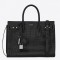 Small Sac de Jour Souple Bag In Black Crocodile Leather