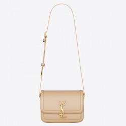 Saint Laurent Solferino Small Bag In Beige Calfskin