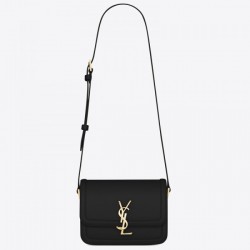 Saint Laurent Solferino Small Bag In Black Calfskin