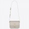 Saint Laurent Solferino Small Bag In White Calfskin