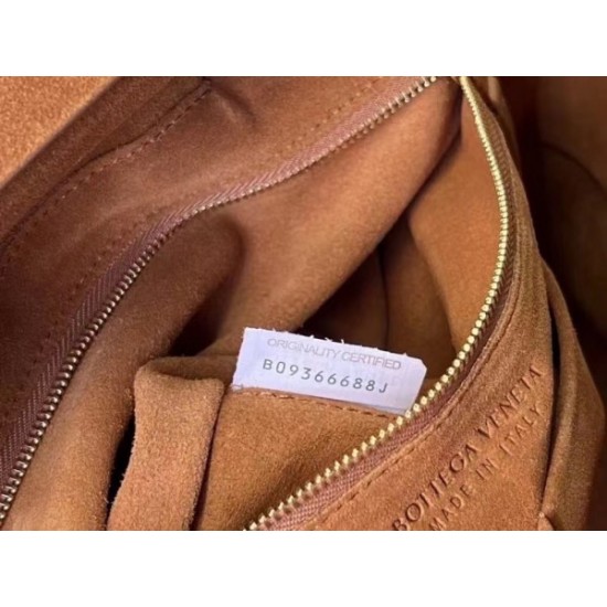 Bottega Veneta Arco Medium Bag In Caramel Grained Leather