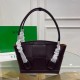 Bottega Veneta Arco Small Bag In Grape Intrecciato Calfskin