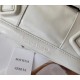 Bottega Veneta Arco Small Bag In White Intrecciato Leather