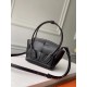 Bottega Veneta Mini Arco Bag In Black Intrecciato Calfskin