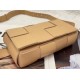 Bottega Veneta Cassette Belt Bag In Beige Intrecciato Leather