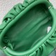 Bottega Veneta The Belt Chain Pouch In Green Nappa Leather