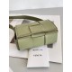 Bottega Veneta Candy Cassette Bag In Travertine Lambskin