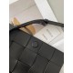 Bottega Veneta Cassett Bag In Black Intrecciato Lambskin