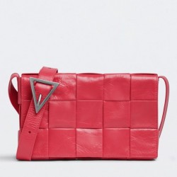 Bottega Veneta Cassett Bag In Lollipop Wrinkled Calfskin