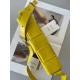 Bottega Veneta Cassett Bag In Yellow Wrinkled Calfskin