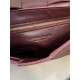 Bottega Veneta Cassette Bag In Burgundy Grained Leather