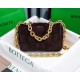 Bottega Veneta Chain Cassette Bag In Fondant Suede