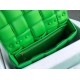 Bottega Veneta Chain Cassette Bag In Green Calfskin