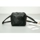 Bottega Veneta Mini Cassette Camera Bag In Black Lambskin