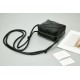 Bottega Veneta Mini Cassette Camera Bag In Black Lambskin