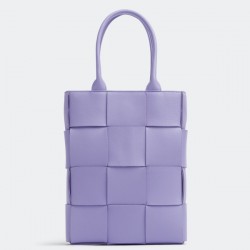 Bottega Veneta Mini Cassette Tote Bag In Wisteria Lambskin