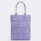 Bottega Veneta Mini Cassette Tote Bag In Wisteria Lambskin