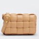 Bottega Veneta Padded Cassette Bag In Almond Lambskin