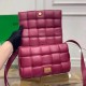 Bottega Veneta Padded Cassette Bag In Cinnabar Calfskin